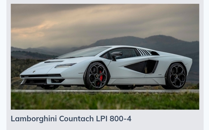Lamborghini Countach LPI 800 4 